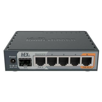 Mikrotik NET ROUTER 10/100/1000M 5PORT/HEX S RB760IGS MIKROTIK