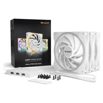 Be Quiet CASE FAN 140MM LIGHT WINGS PWM/WHITE HIGH-SP. BL103 BE QUIET