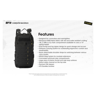 Nitecore NB BACKPACK/BP18 NITECORE