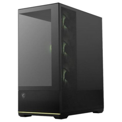 MSI Case|MSI|MAG PANO 110R PZ|MidiTower|Case product features Transparent panel|Not included|Colour Black|MAGPANO110RPZ
