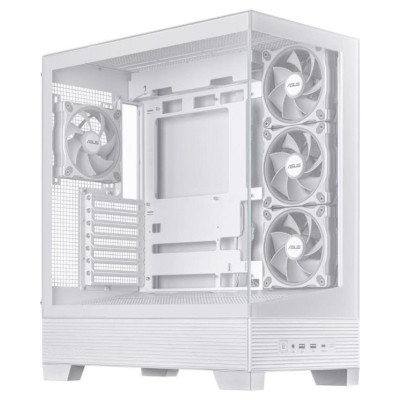 Asus Case|ASUS|ASUS A31 PLUS Case|MidiTower|Case product features Transparent panel|ATX|BTX|MicroATX|MiniITX|Colour White|A31PLUSTGARGBWHITE