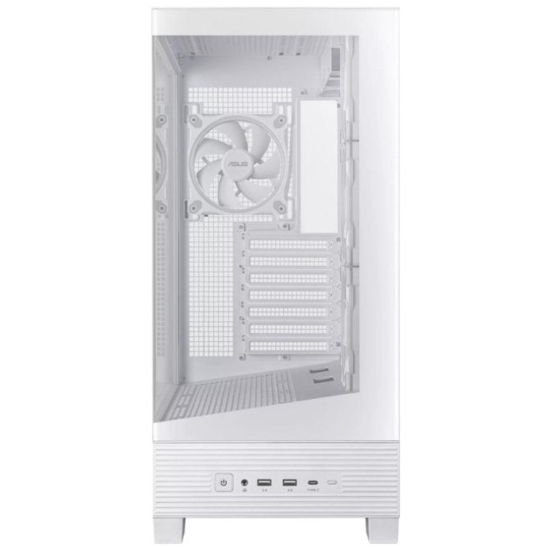 Asus Case|ASUS|ASUS A31 PLUS Case|MidiTower|Case product features Transparent panel|ATX|BTX|MicroATX|MiniITX|Colour White|A31PLUSTGARGBWHITE