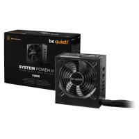 Be Quiet Power Supply|BE QUIET|700 Watts|Efficiency 80 PLUS BRONZE|PFC Active|MTBF 100000 hours|BN303