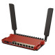 Mikrotik Wireless Router|MIKROTIK|Wireless Router|Wi-Fi 6|IEEE 802.11ax|USB 3.0|8x10/100/1000M|1xSPF|Number of antennas 2|L009UIGS-2HAXD-IN