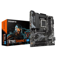 Gigabyte Mainboard|GIGABYTE|Intel B760 Express|LGA1700|ATX|Memory DDR5|Memory slots 4|2xPCI-Express 3.0 16x|1xPCI-Express 4.0 16x|3xM.2|1xHDMI|1xDisplayPort|5xUSB 2.0|2xUSB 3.2|1xUSB-C|1xRJ45|6xAudio port|B760GAMINGX