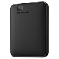Western Digital External HDD|WESTERN DIGITAL|Elements Portable|WDBU6Y0050BBK-WESN|5TB|USB 3.0|Colour Black|WDBU6Y0050BBK-WESN