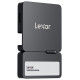 Lexar External SSD|LEXAR|SL400 with Hub|1TB|Write speed 1000 MBytes/sec|Read speed 1050 MBytes/sec|LSL400S001T-RNBNG