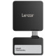 Lexar External SSD|LEXAR|SL400 with Hub|1TB|Write speed 1000 MBytes/sec|Read speed 1050 MBytes/sec|LSL400S001T-RNBNG