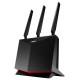 Asus Wireless Router|ASUS|Wireless Router|2600 Mbps|Wi-Fi 5|USB 2.0|1 WAN|4x10/100/1000M|Number of antennas 4|4G-AC86U