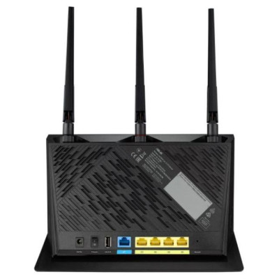 Asus Wireless Router|ASUS|Wireless Router|2600 Mbps|Wi-Fi 5|USB 2.0|1 WAN|4x10/100/1000M|Number of antennas 4|4G-AC86U