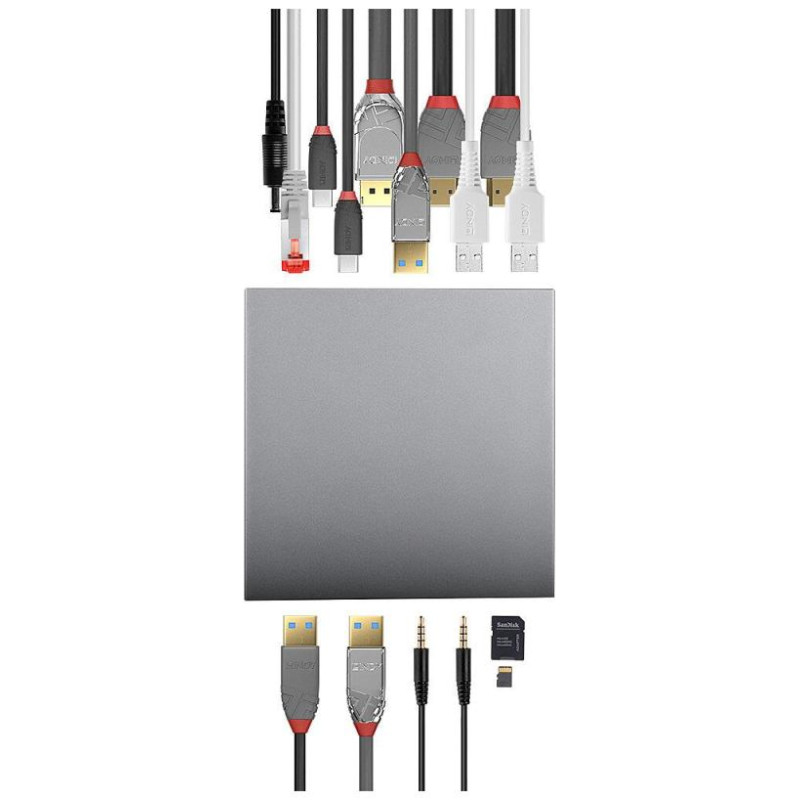 Lindy I/O DOCKING STATION USB-C/DST-PRO 101 43378 LINDY