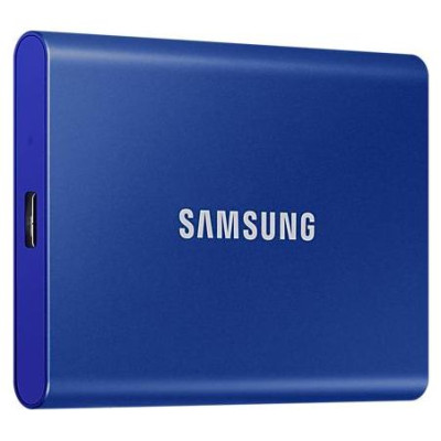 Samsung External SSD|SAMSUNG|T7|2TB|USB 3.2|Write speed 1000 MBytes/sec|Read speed 1050 MBytes/sec|MU-PC2T0H/WW