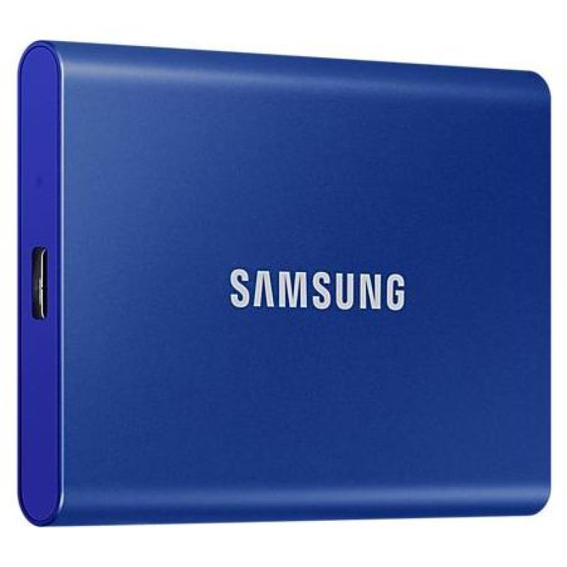 Samsung External SSD|SAMSUNG|T7|2TB|USB 3.2|Write speed 1000 MBytes/sec|Read speed 1050 MBytes/sec|MU-PC2T0H/WW