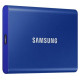 Samsung External SSD|SAMSUNG|T7|2TB|USB 3.2|Write speed 1000 MBytes/sec|Read speed 1050 MBytes/sec|MU-PC2T0H/WW