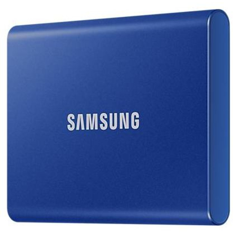 Samsung External SSD|SAMSUNG|T7|2TB|USB 3.2|Write speed 1000 MBytes/sec|Read speed 1050 MBytes/sec|MU-PC2T0H/WW