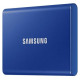 Samsung External SSD|SAMSUNG|T7|2TB|USB 3.2|Write speed 1000 MBytes/sec|Read speed 1050 MBytes/sec|MU-PC2T0H/WW