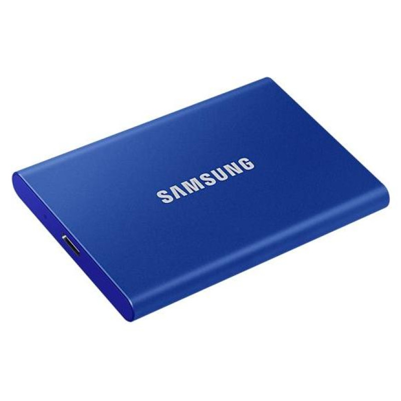 Samsung External SSD|SAMSUNG|T7|2TB|USB 3.2|Write speed 1000 MBytes/sec|Read speed 1050 MBytes/sec|MU-PC2T0H/WW