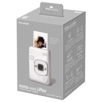Fujifilm CAMERA INSTANT INSTAX LIPLAY/MISTY WHITE FUJIFILM
