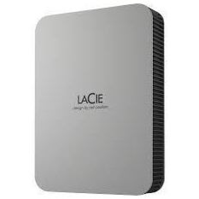 Lacie External HDD|LACIE|Mobile Drive Secure|STLR5000400|5TB|USB-C|USB 3.2|Colour Space Gray|STLR5000400