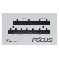 Seasonic Power Supply|SEASONIC|FOCUS GX White ATX 3 (2024)|1000 Watts|Efficiency 80 PLUS GOLD|MTBF 100000 hours|FOCUS-GX-1000-V4-WHITE