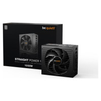 Be Quiet Power Supply|BE QUIET|1000 Watts|Peak Power 1070 Watts|Efficiency 80 PLUS PLATINIUM|PFC Active|MTBF 10000 hours|BN338