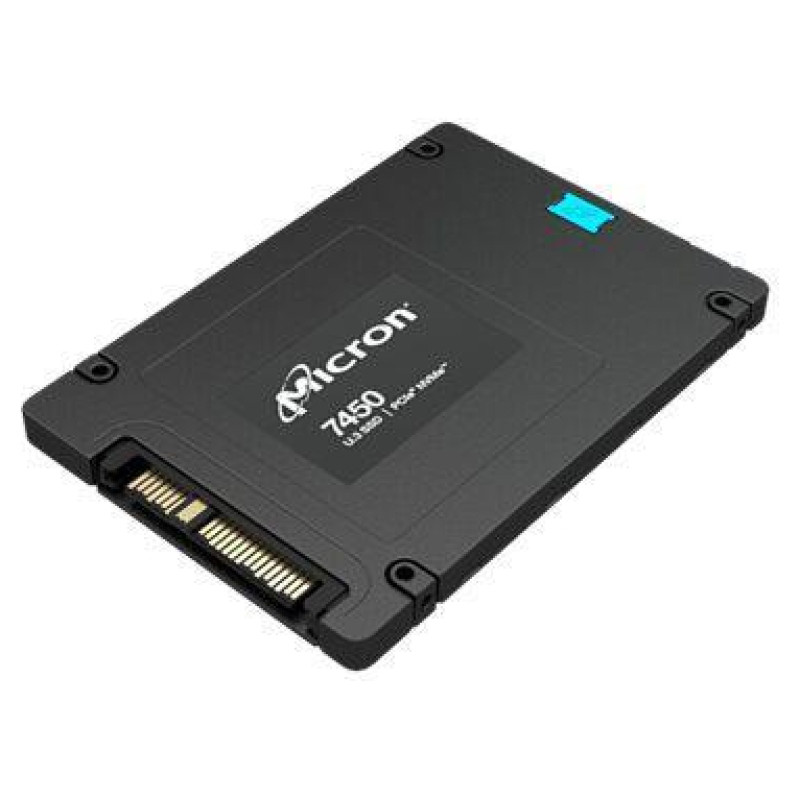Micron SSD|MICRON|SSD series 7450 MAX|1.6TB|NVMe|NAND flash technology TLC|Write speed 2700 MBytes/sec|Read speed 6800 MBytes/sec|Form Factor U.3|TBW 8700 TB|MTFDKCB1T6TFS-1BC1ZABYYR