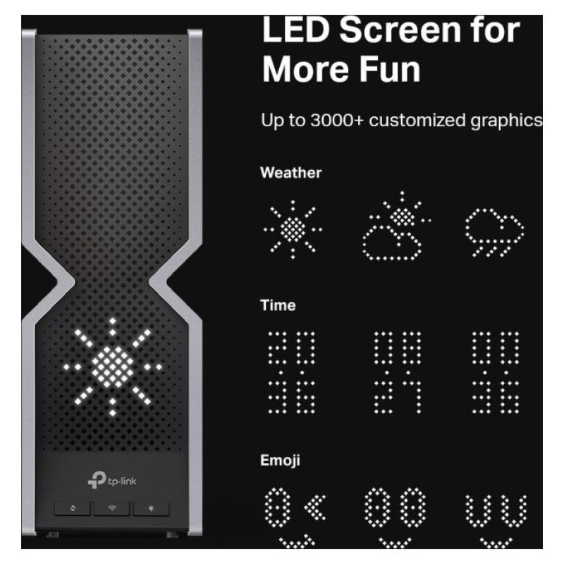 Tp-Link Wireless Router|TP-LINK|Wireless Router|19000 Mbps|Mesh|Wi-Fi 7|USB 3.0|4x2.5GbE|2x10GbE|LAN \ WAN ports 2|Number of antennas 8|ARCHERBE800