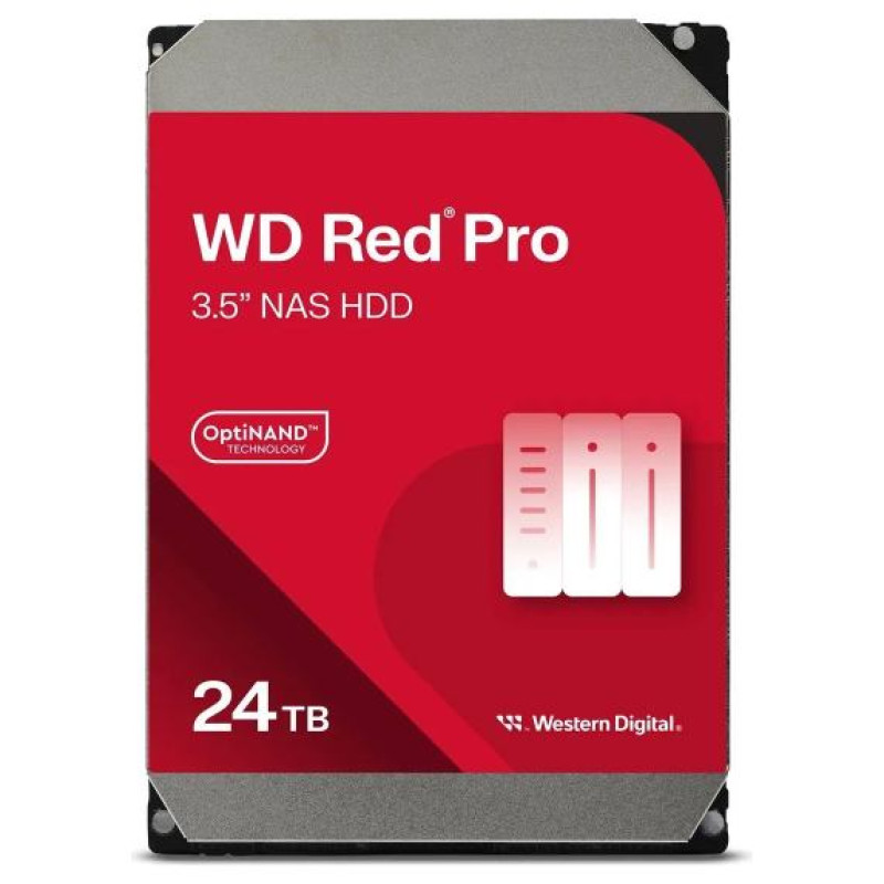 Western Digital HDD|WESTERN DIGITAL|Red Pro|24TB|512 MB|7200 rpm|3,5"|WD240KFGX