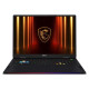MSI Notebook|MSI|Raider|18 HX AI A2XWJG|CPU  Core Ultra|U9-285HX|2800 MHz|18"|3840x2400|RAM 64GB|DDR5|6400 MHz|SSD 2TB+2TB|NVIDIA GeForce RTX 5090|24GB|ENG|Card Reader SD Expres|Windows 11 Home|Black|3.6 kg|RDR18HXAIA2XWJG-232NL