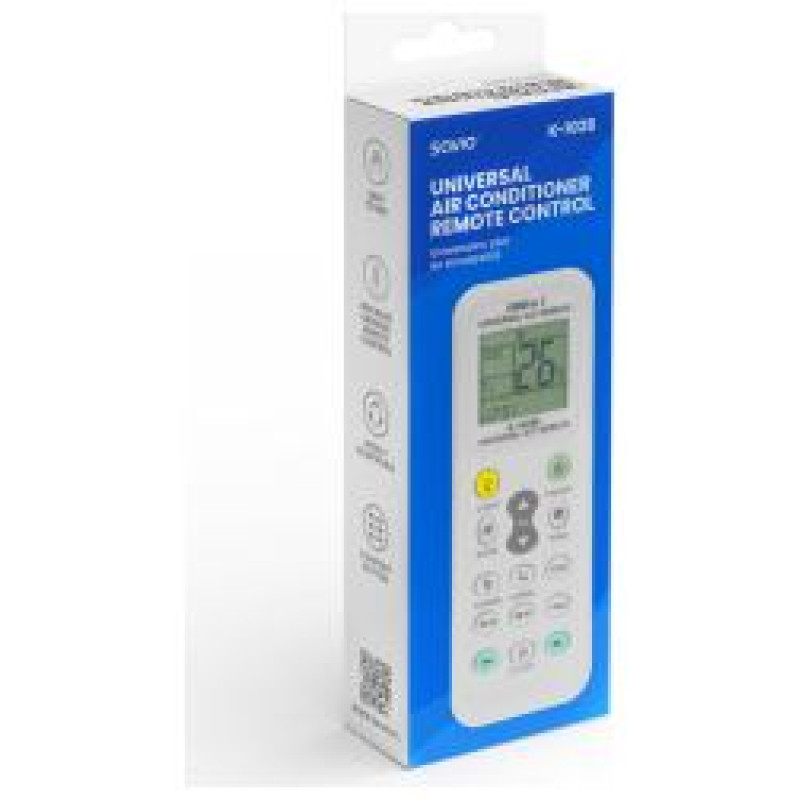 Savio Universāla Pults Savio Gaisa Kondicionieriem Balta