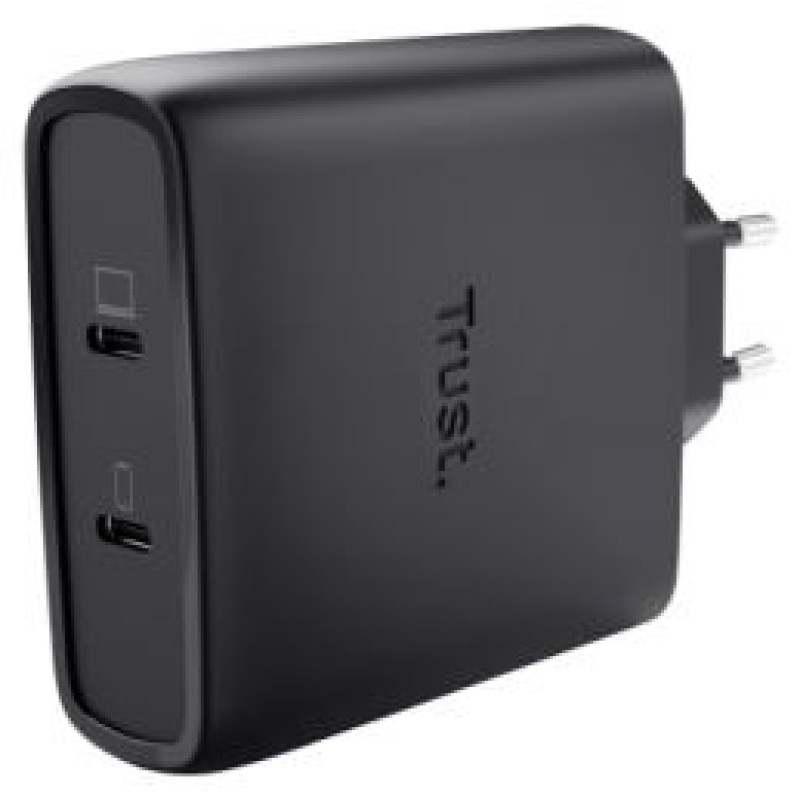 Trust Lādētājs Trust MAXO 100W 2xUSB-C GaN