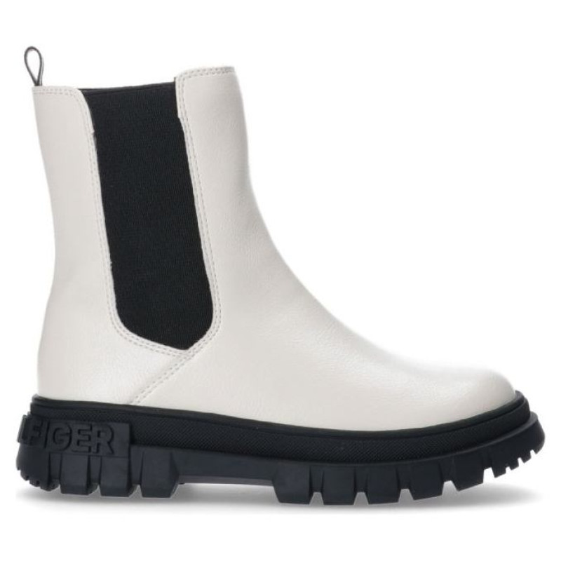 Tommy Hilfiger Bootie Ivory ankle boots T3A5-33058-1355101-101 (39)