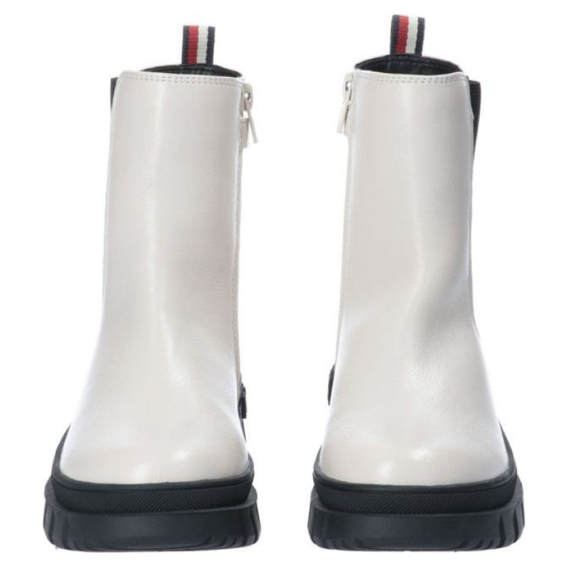 Tommy Hilfiger Bootie Ivory ankle boots T3A5-33058-1355101-101 (39)