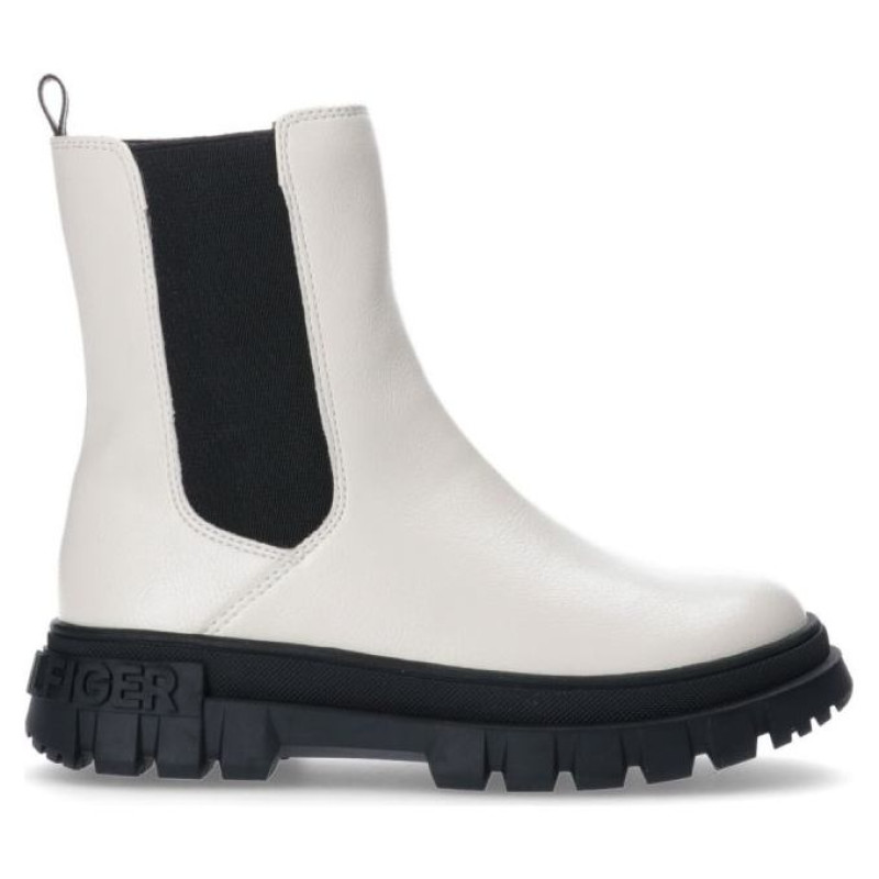 Tommy Hilfiger Bootie Ivory ankle boots T3A5-33058-1355101-101 (39)