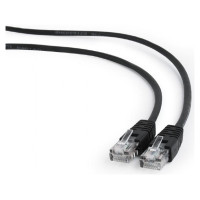 Gembird PATCH CABLE CAT5E UTP 3M/BLACK PP12-3M/BK GEMBIRD