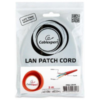 Gembird PATCH CABLE CAT6 UTP 3M/RED PP6U-3M/R GEMBIRD
