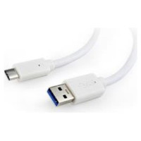 Gembird CABLE USB-C TO USB3 1M WHITE/CCP-USB3-AMCM-1M-W GEMBIRD