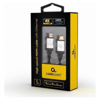 Gembird CABLE HDMI-HDMI 1M SELECT/PLUS CCB-HDMIL-1M GEMBIRD