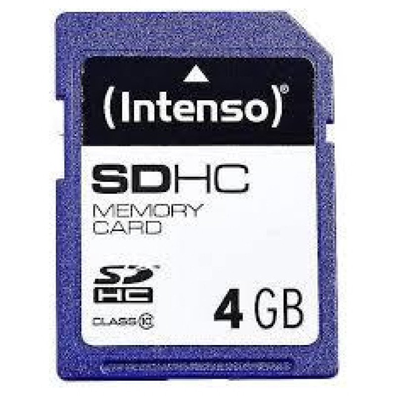 Intenso MEMORY SDHC 4GB C10/3411450 INTENSO