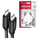 Axagon CABLE USB-C TO USB-C 1.1M 60W/TWISTER BLK BUCM-CM20TB AXAGON