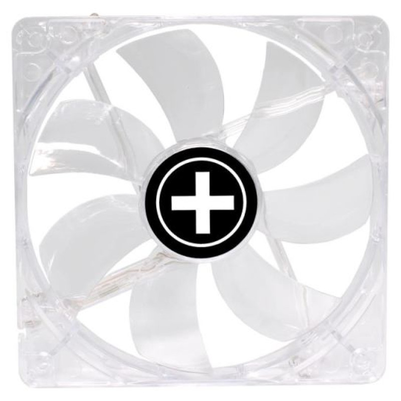 Xilence CASE FAN 120MM TRANSP 3PIN+4P/RED 12V XF046 XILENCE