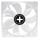 Xilence CASE FAN 120MM TRANSP 3PIN+4P/RED 12V XF046 XILENCE