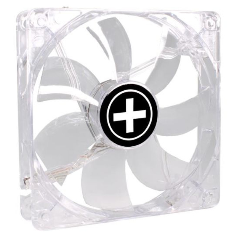 Xilence CASE FAN 120MM TRANSP 3PIN+4P/RED 12V XF046 XILENCE