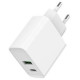 Gembird CHARGER USB UNIVERSAL QC3.0/TA-UC-PDQC20-01-W GEMBIRD