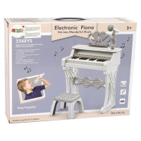 Lean Toys* Elektroklavieres, 25 taustiņi ar tabureti  75029