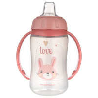 Canpol Babies Mācību krūze CUTE ANIMALS  56/512 pink2