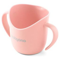 Babyono Mācību krūze ergonomiskā FLOW BabyOno 1463/07 peach