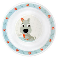 Canpol Babies Plastmasas bļoda CUTE ANIMALS 4/412 blue