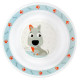 Canpol Babies Plastmasas bļoda CUTE ANIMALS 4/412 blue