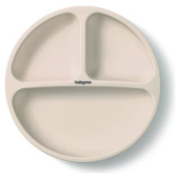 Babyono Silikona šķivis ar piesūcekni 1482/04 beige